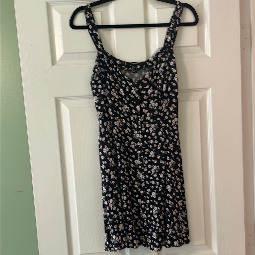 Forever 21 Black Floral Dress